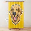 urshower curtain closedsquare1000x1000.1 51 - Golden Retriever Gifts