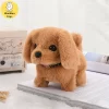 Plush Electric Puppy Simulation Pet Dog Teddy Dog Golden Retriever Bichon Frize Dog Can Bark Run 2 - Golden Retriever Gifts