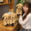 Super Simulation Mum Kids Labrador Dog PLush Toy Stuffed Lifelike Golden Retriever animals Doll toys for 4 - Golden Retriever Gifts