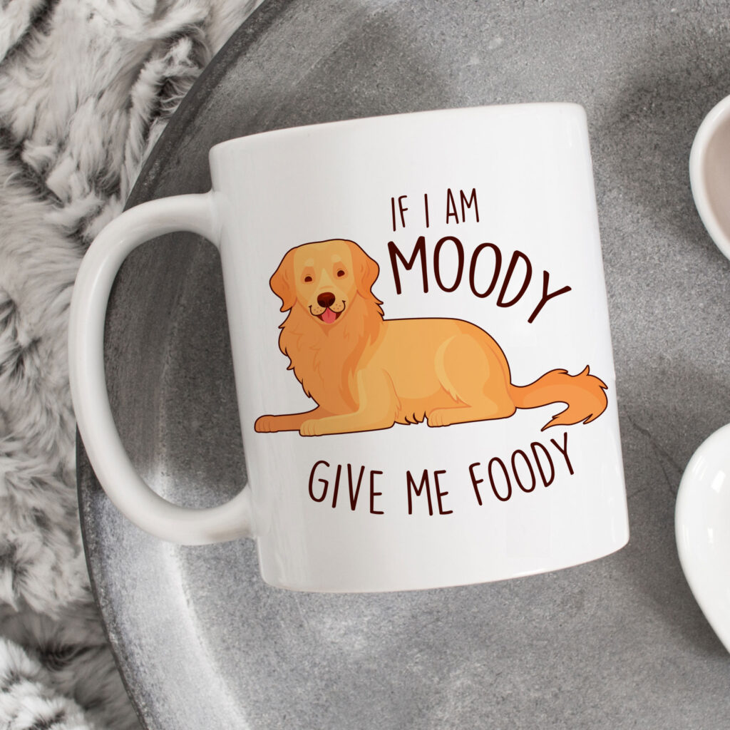 Golden Retriever If Iam Moody Mug