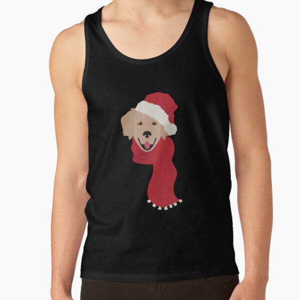 29. Golden Retriever Christmas Pet Tank Top