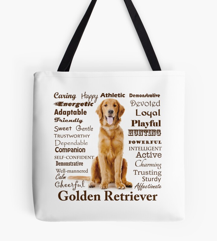 Golden Retriever Traits Tote