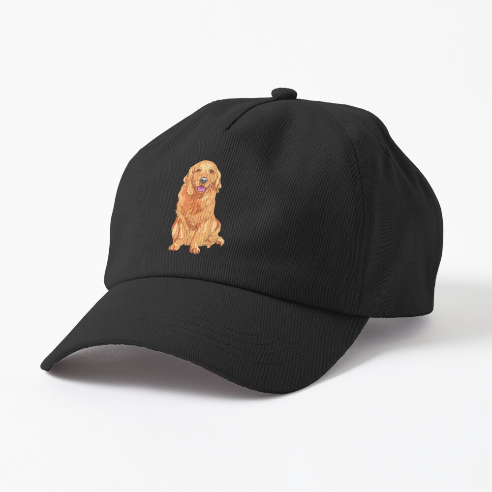 Golden Retriever Dog Adorable Cap